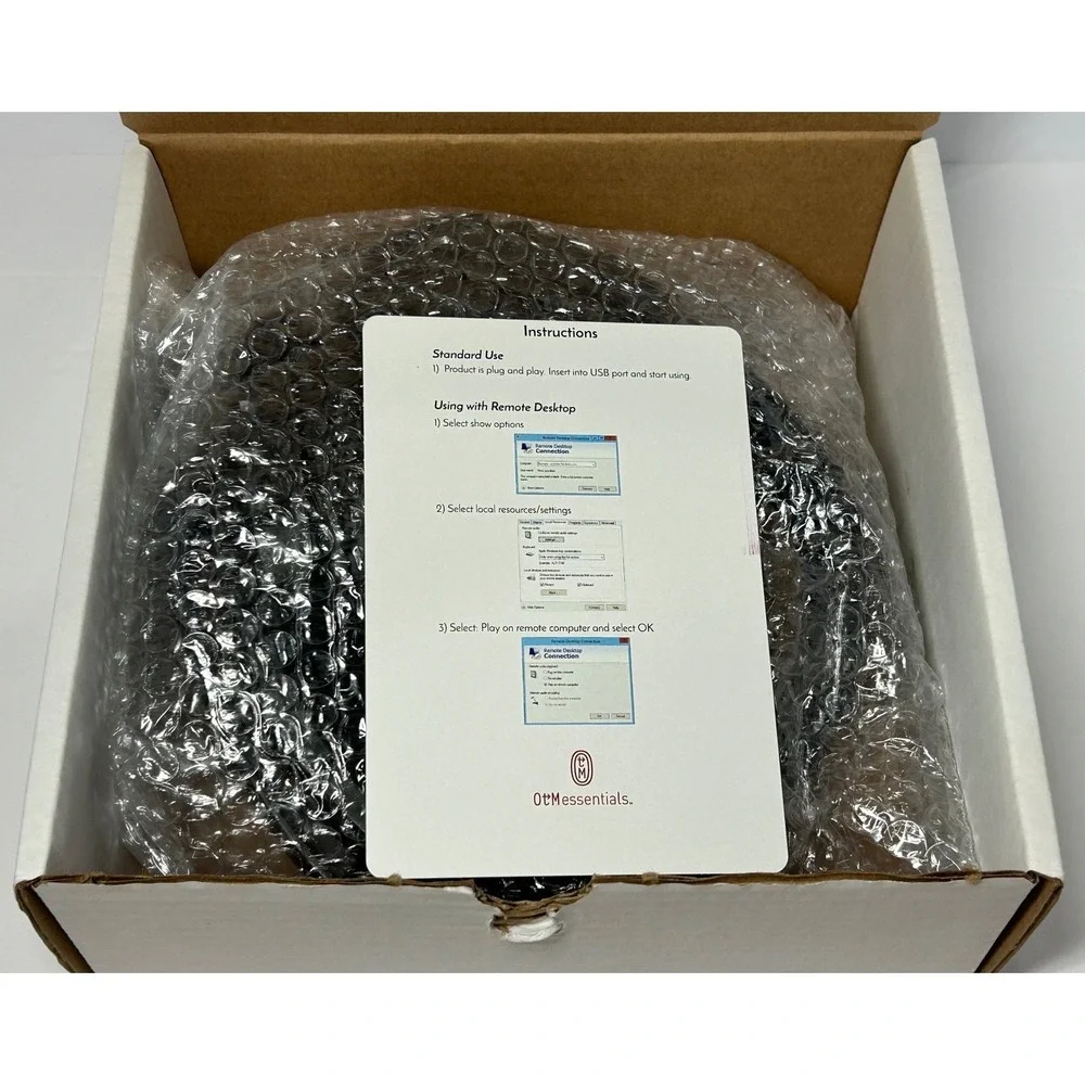 OtM essentials Stereo Headset USB Headphones with‎ Microphone Noise Cancelling